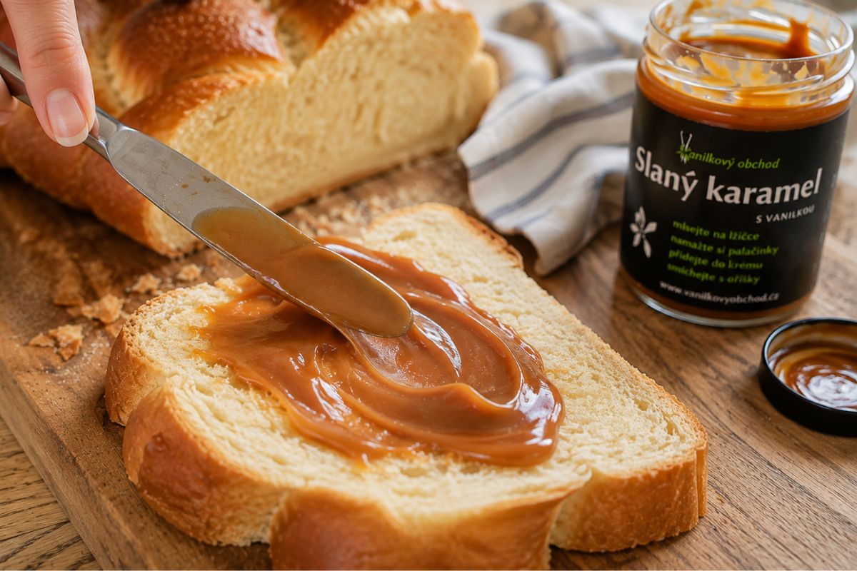 slany karamel foto z kuchyne